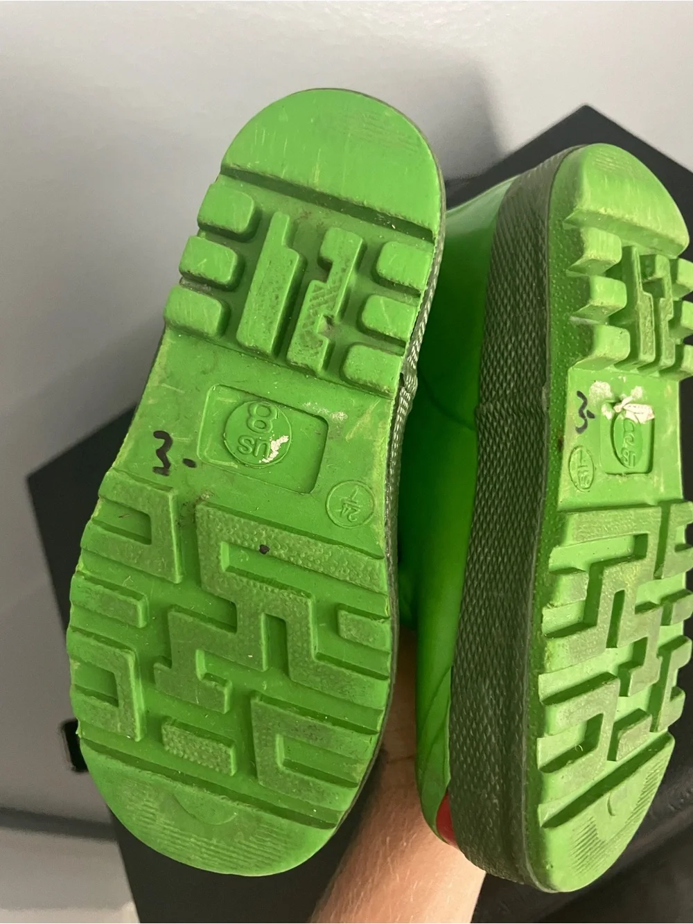 Kidorable Green Frog Rain Boots